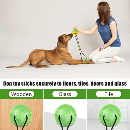 Dog Toys, Dog Chew Toys for Aggressive chewers, Puppy Dog Training Treats Teething Rope Toys for Boredom, Dog Puzzle Treat Food Dispensing Ball Toys for Puppies Teething Small Dogs (Green)