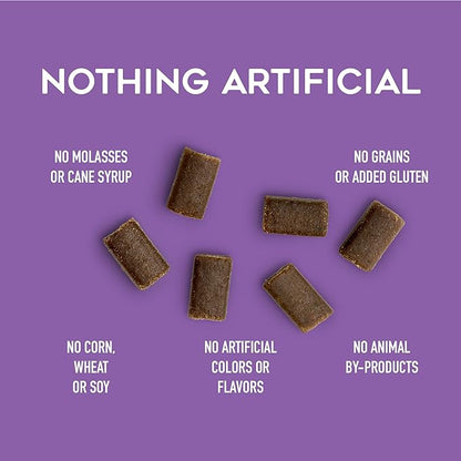 DOGSWELL Skin & Coat Soft & Chewy Dog Treats, Salmon, 14 oz. Pouch