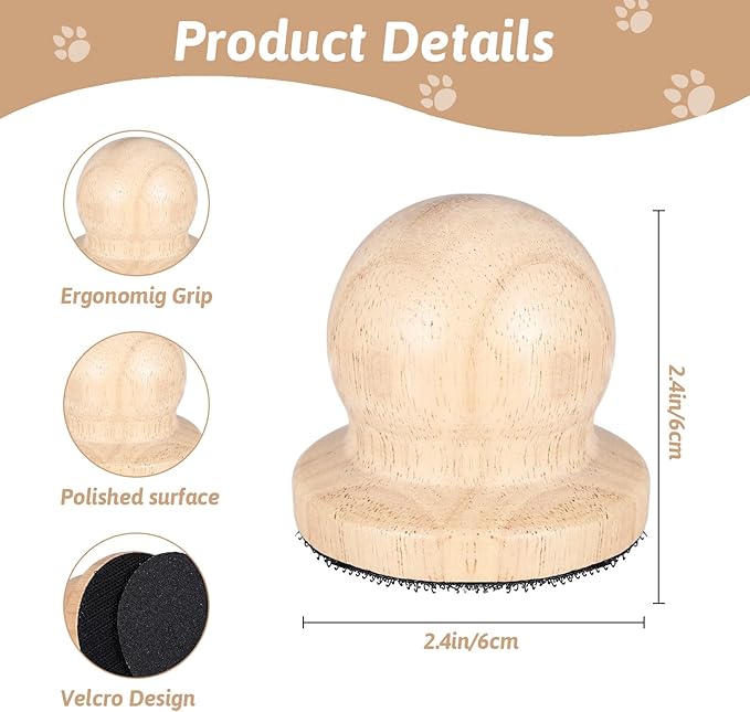 Dog Nail File Board, Cat Nail File for Cats, Dog Scratch Pad for Nails, Dog Nail Scratch Board for Dogs, Nail File for Dogs,Cat Nail File Scratcher,Pet Nail File with 3 Pcs Replaceable Sandpaper(Wood)