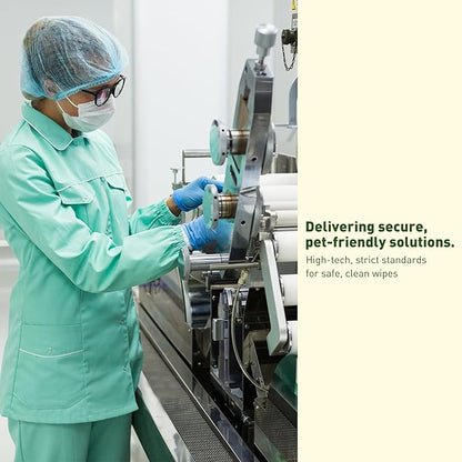 ORDORA PET Teeth Cleaning Wipes for Dogs & Cats, Dog Teeth Cleaning Finger Wipes - Dog Tooth Brushing Kit Dental Wipes - Reduces Plaque & Freshens Breath (50 Pcs)