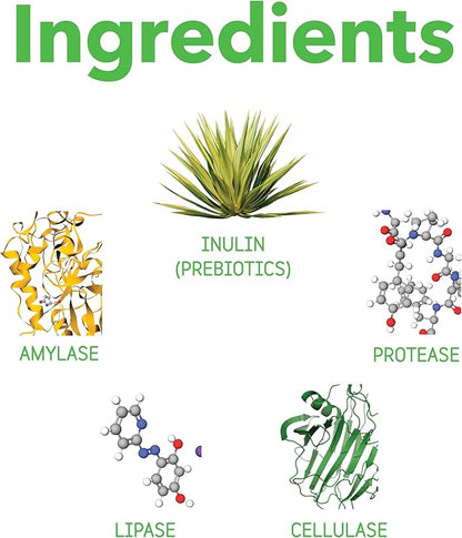 InClover Optagest Natural Digestive Aid, Organic Prebiotics & Enzymes Supplement Powder for Dogs and Cats - Promotes Healthy Stools, Less Gas, Optimal Nutrient Absorption, Intestinal Balance, 7 sticks