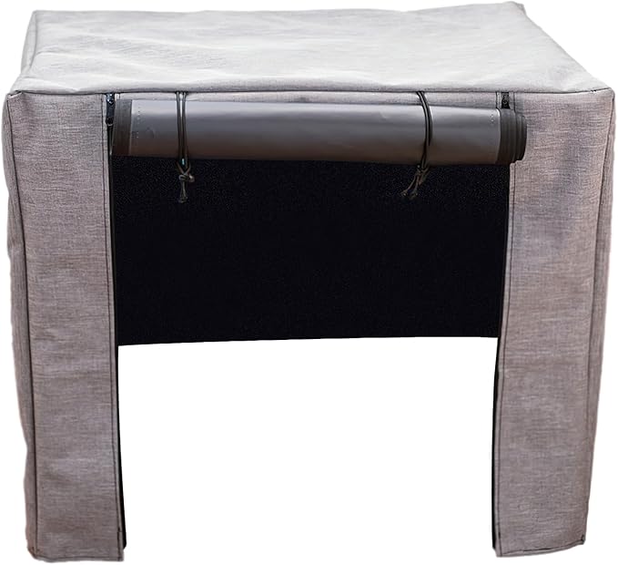 Dog Crate Cover Waterpoof Grey Pet Kennel Covers for Puppy Cat Indoor Outdoor Fit for 1 Door Wire Crate, 24.02x16.14x20.47 Inch
