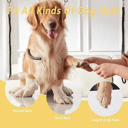 Dog Nail Grinder Replacement Head Drills Pet Nail Grinder Replacement Professional Spare Grinding Head for Dog Claw (10Pieces)