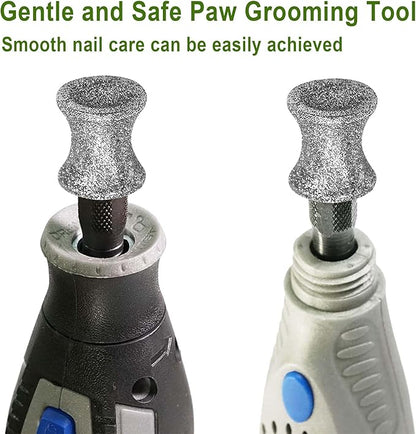 Diamond Dog Nail, 1/8'' Nail Tool for Dogs, for Animals Nail Care & Home Grinder Tools for Dogs