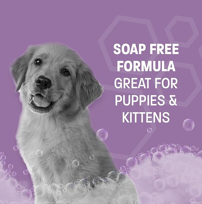 Tearless Dog Shampoo & Puppy Conditioner - Gentle Puppy Shampoo and Conditioner for Puppies and Kittens - Tearless Dog Shampoo and Conditioner for Puppies - Fruity Scent - 16 oz