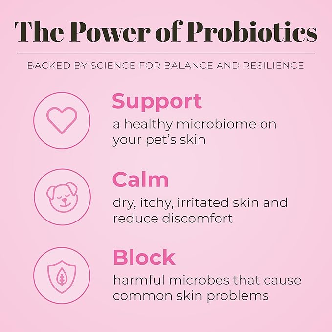 Skout's Honor Probiotic Pet Shampoo & Conditioner with Avocado Oil & Omega-3s, 97% Natural, Paraben & Sulfate-Free, Cruelty-Free, 16oz, Happy Puppy, 2-Pack