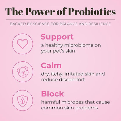 Skout's Honor Probiotic Dog Shampoo & Conditioner with Avocado Oil & Omega-3s, 97% Natural, Paraben & Sulfate-Free, Cruelty-Free, 16oz, Happy Puppy