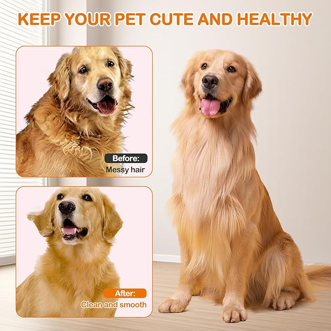 2025-NEW Cat Steam Brush for Shedding, 4 in 1 Brushs with Foldable Handle, Steam Brushs for Cats,Water Brush for Cat, Pet Spray Hair Removal Comb,magic wand for pet hair(white)