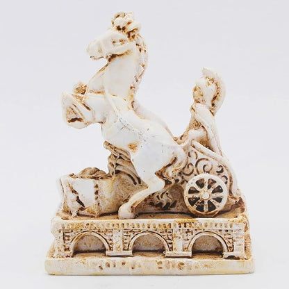 Rome Soldier Fish Tank Decorations Ancient Arena Roman War Horse Reptile Turtle Lizard Spider Tanks Terrarium Building Décor Ornament Pet