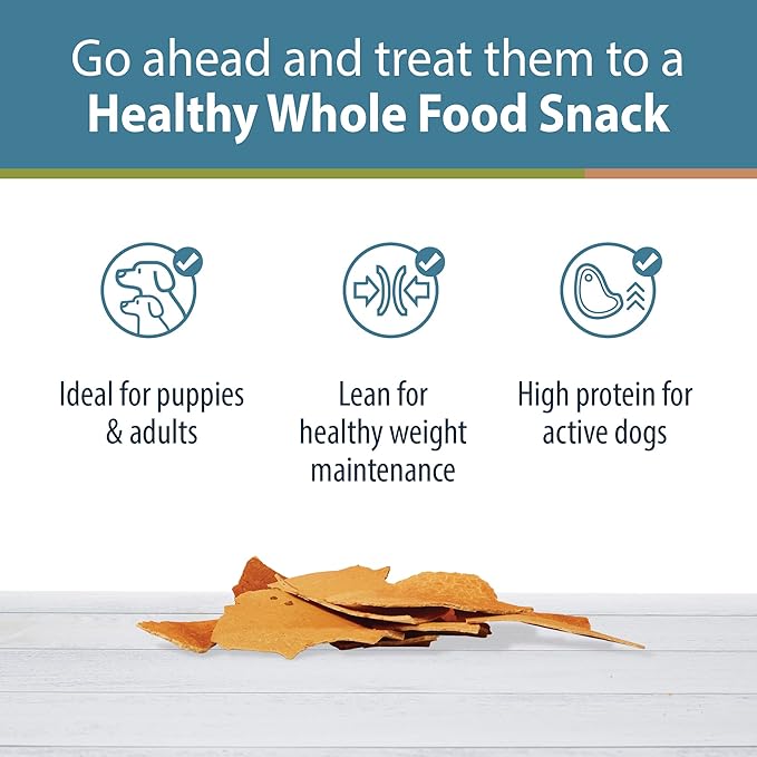 JustFoodForDogs Limited-Ingredient Healthy Dog Treats, Salmon Bark, Made in The USA, 5 oz