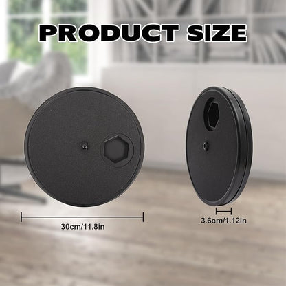 3 in 1 Rotatable Round Dog Scratch Board with Food Storage Compartment Box Nail Grinder Claw Care, Stress-Free Scratch Pad