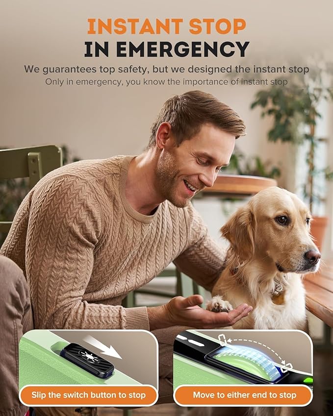 YABIFE 7-Speed Dog Nail Trimmers, Professional Dog Nail Grinder with Light - Heavy Duty Pet Nail Grinder for Dogs/Cats/Birds/Small Animals - Whisper Quiet, Single Hand Operation