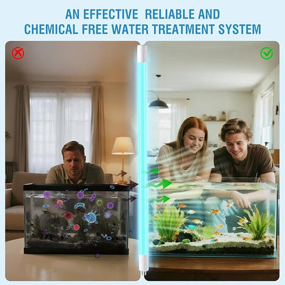 AIRBABY 57 Watt Replacement Üν Lamp for Aqua Classic Device, A20057 Üν Replacement Bulb 100% Compatible with Aqua 57W System, T5F Base (1 Pack)