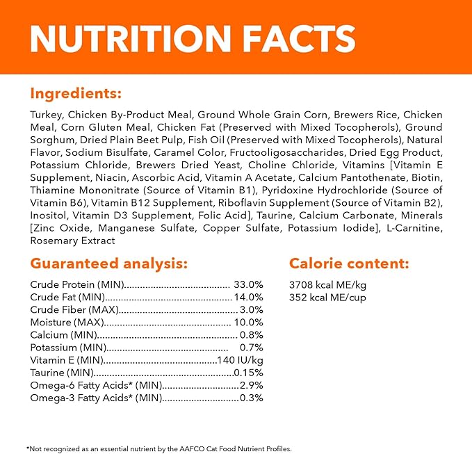 Iams IAMS PROACTIVE HEALTH Adult Sensitive Digestion & Skin Dry Cat Food with Real Turkey Cat Kibble, 3 lb. Bag