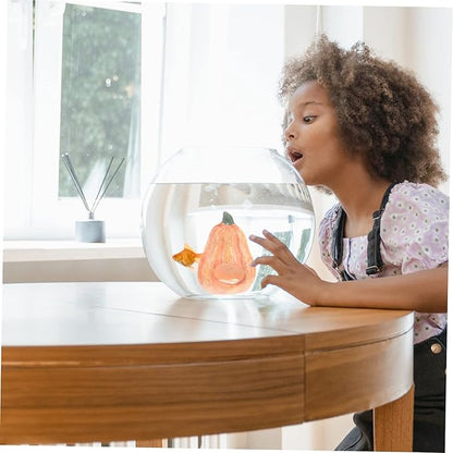 2pcs Fish and Shrimp Hideout House Fish Tank Cave Lovely Cave Aquarium Halloween Decorations Betta Toys Shrimp Aquarium Supply Glass Decor Resin Hollow Breeding Tank