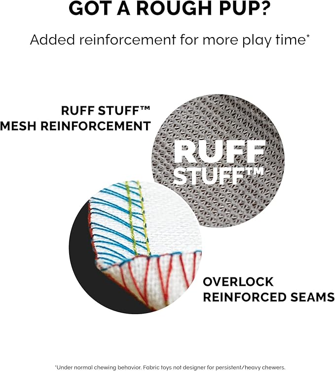 Furhaven 2-Pack Squeaky Plush Dog Toys for Small/Medium Dogs, Washable w/ Ruff Stuff Reinforcement - Dapper Dandies Galactic Collection - Alien/Astronaut, Set of 2