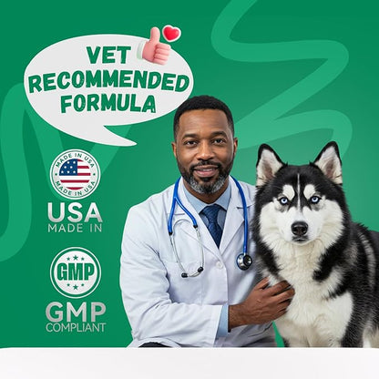 Furrolika Hip and Joint Supplement for Dogs – Made in The USA – Glucosamine, Chondroitin, MSM, Vitamin C – Chewable Joint Support for Mobility & Comfort – Beef Flavor – 60 Soft Chews