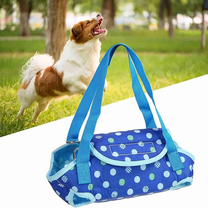 Dog Sling,Dog Sling Carrier for Small Dogs,Soft and Comfortable Can Take Cats and Dogs Out for a Walk,2-In-1design, Can be Carried on The Back or in The Hand,M