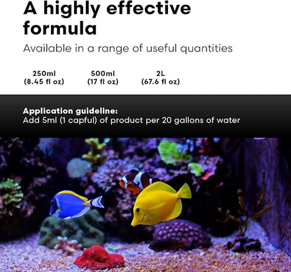 Brightwell Aquatics - ChaetoGro - Algae Nutrient Supplement for Chaetomorpha Growth in All Marine Fish Tanks - Multi-Nutrient Aquarium Water Treatments, 67.6 fl oz