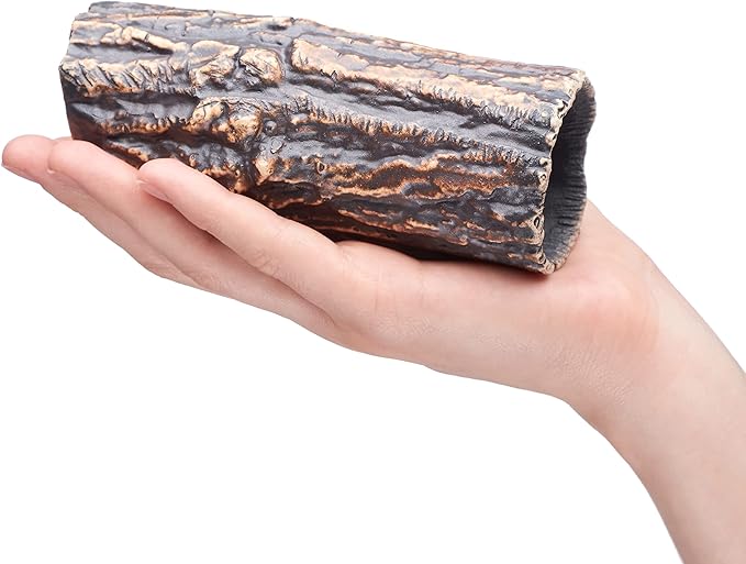 Plecoceramics Pleco Cave Natural Breeding Ceramic Decorations Fish Tank Aquarium Medium Size (1 pcs)