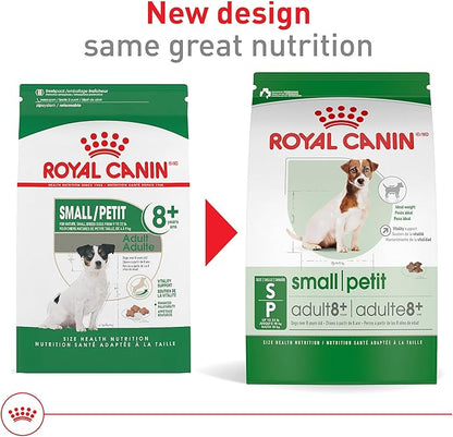 Royal Canin Size Health Nutrition Small 8+ Senior Dry Dog Food, 2.5 lb Bag