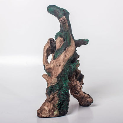 Fish Tank Decorations Aquarium Décor Resin Artificial Tree Trunk Root (G)