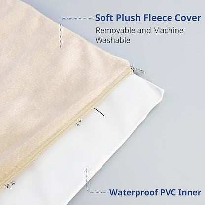 NICREW Dog Heating Pad, Temperature Adjustable Heated Dog Bed with Auto Shut Off Timer, Indoor Pet Heated Bed Mat for Cats and Dogs, 27.5 x 15.7 Inches, 75W (max)