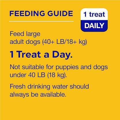 PEDIGREE DENTASTIX Large Dog Dental Care Treats Original, Beef & Fresh Variety Pack, 2.73 lb.Pack (51 Treats)