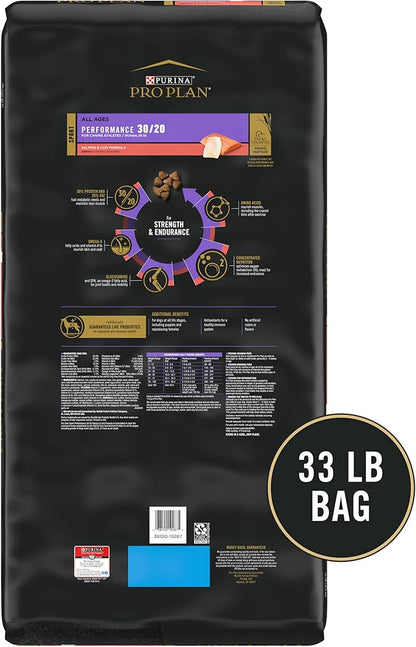 Purina Pro Plan Sport Performance 30/20 Salmon & Cod Formula Dry Dog Food - 33 lb. Bag