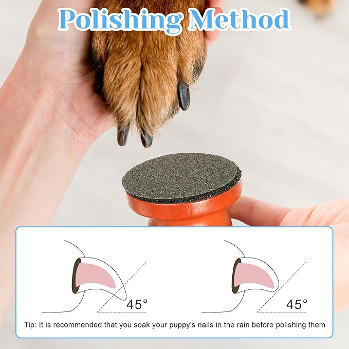 Dog Nail File for Wooden，Dog Scratch Pad for Nails with 3 Replaceable Sandpaper,Suitable for Pet Stores, Home Cats and Other Small Pets to Use (Light red)