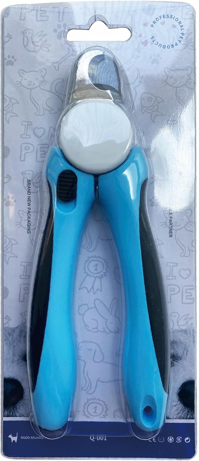 Dog Nail Clippers, Cat Nail Trimmer, Nail Clippers for Dogs & Cats paw, Pet Toenail Clipper for Medium Large Dogs with Nail File, Claw Grooming Clippers with Safety Guard