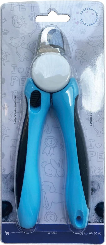 Dog Nail Clippers, Cat Nail Trimmer, Nail Clippers for Dogs & Cats paw, Pet Toenail Clipper for Medium Large Dogs with Nail File, Claw Grooming Clippers with Safety Guard