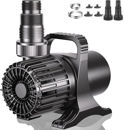 WaterRebirth (2900GPH-155W,UL listed) High Flow Large Fountain Submersible Water Pond Sump Pump Aquarium Electric Waterfall Pump Outdoor PS- 2900