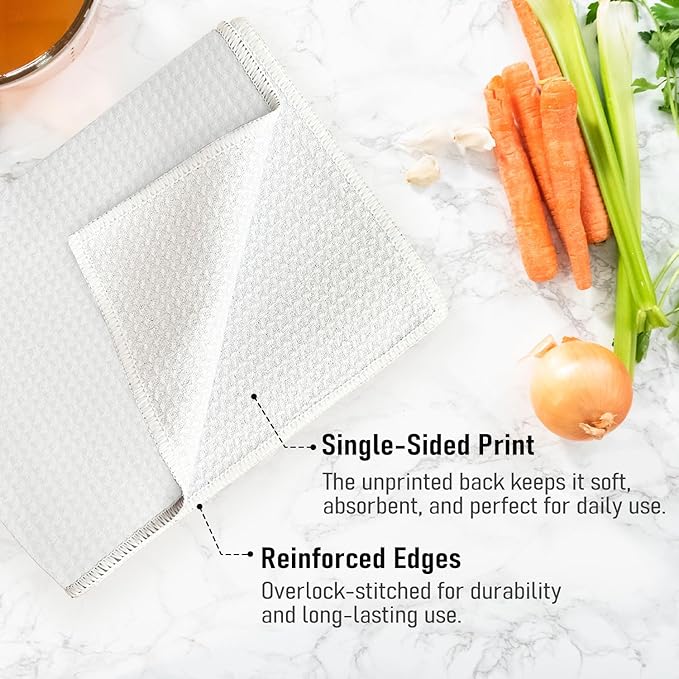 Dog Kitchen Towels, Dog Lover Mom Gifts for Women Dish Towels for Kitchen Drying, Puppy Pet Lover Gifts Hand Towels for Bathroom, 16x24 Inch