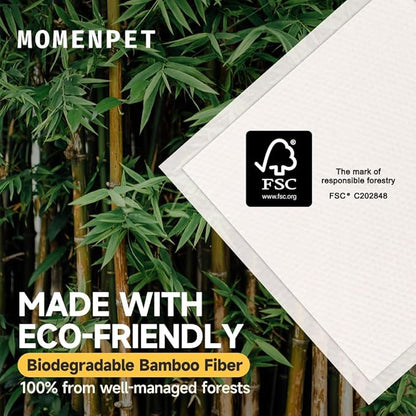 3-in-1 Pet Wipes for Dogs & Cats, Cleaning, Hydrating, Grooming Wipes for Paws, Body, Eyes, Ears and Butt, Unscented, 400 Count