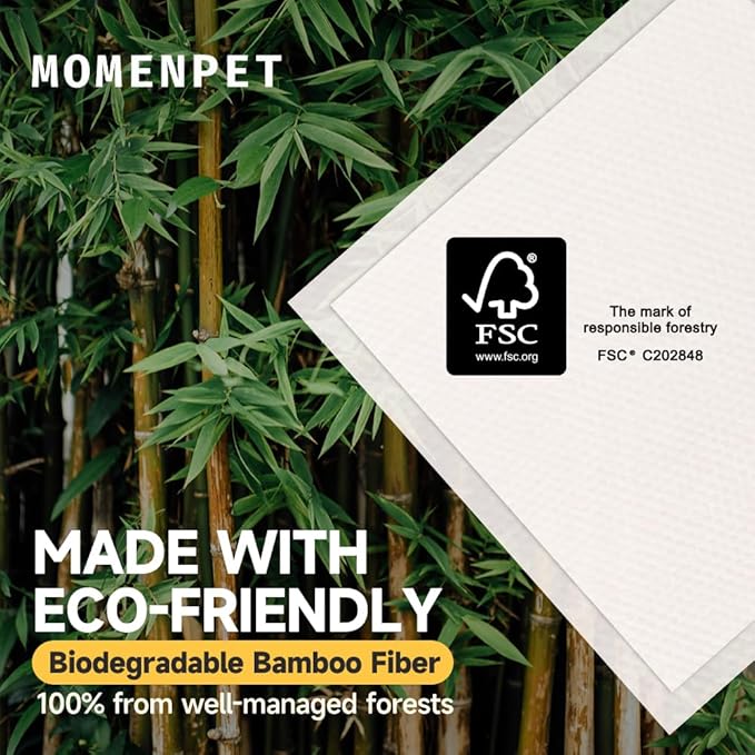 3-in-1 Pet Wipes for Dogs & Cats, Cleaning, Hydrating, Grooming Wipes for Paws, Body, Eyes, Ears and Butt, Unscented, 400 Count