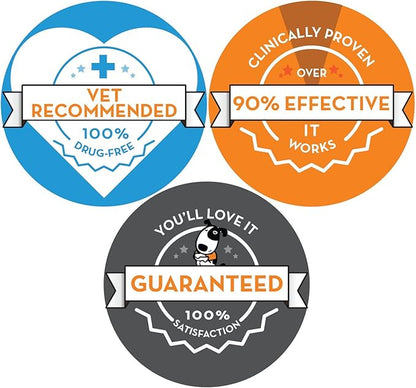 ThunderEase Dog Calming Pheromone Diffuser Refill | Powered by ADAPTIL | Vet Recommended to Relieve Separation Anxiety, Stress Barking and Chewing, and The Fear of Fireworks and Thunderstorms (60 Day