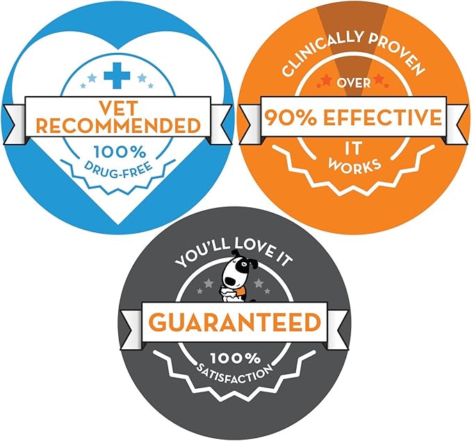 ThunderEase Dog Calming Pheromone Diffuser Refill | Powered by ADAPTIL | Vet Recommended to Relieve Separation Anxiety, Stress Barking and Chewing, and the Fear of Fireworks and Thunderstorms (180 Day