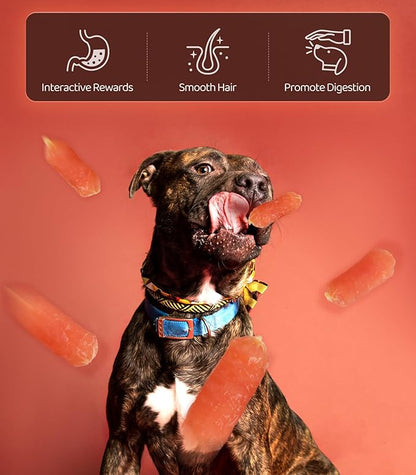 Chicken Sausage Dog Treats for Dogs, Made with Real Chicken Breast, Rawhide-Free, Healthy, Great Tasting Treat, Dog Training Reward Snacks,16OZ