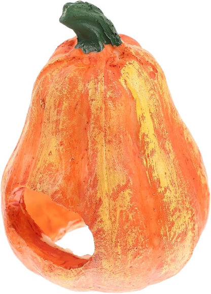 Pumpkin Shaped Aquarium Cave Fish Tank Decor Lovely Garden Landscaping Ornament for Pet Fish Enthusiasts