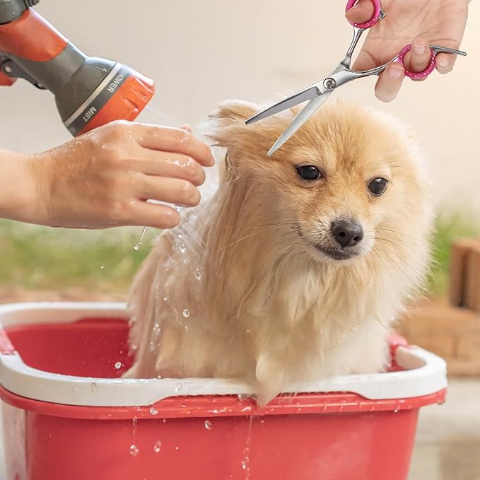 12 PCS Scissors Finger Rings Soft Silicone Scissors for Pet Grooming Scissors Accessories for Animal Hair Cutting Thumb Inserts Finger Protector Ring for Professional Barber