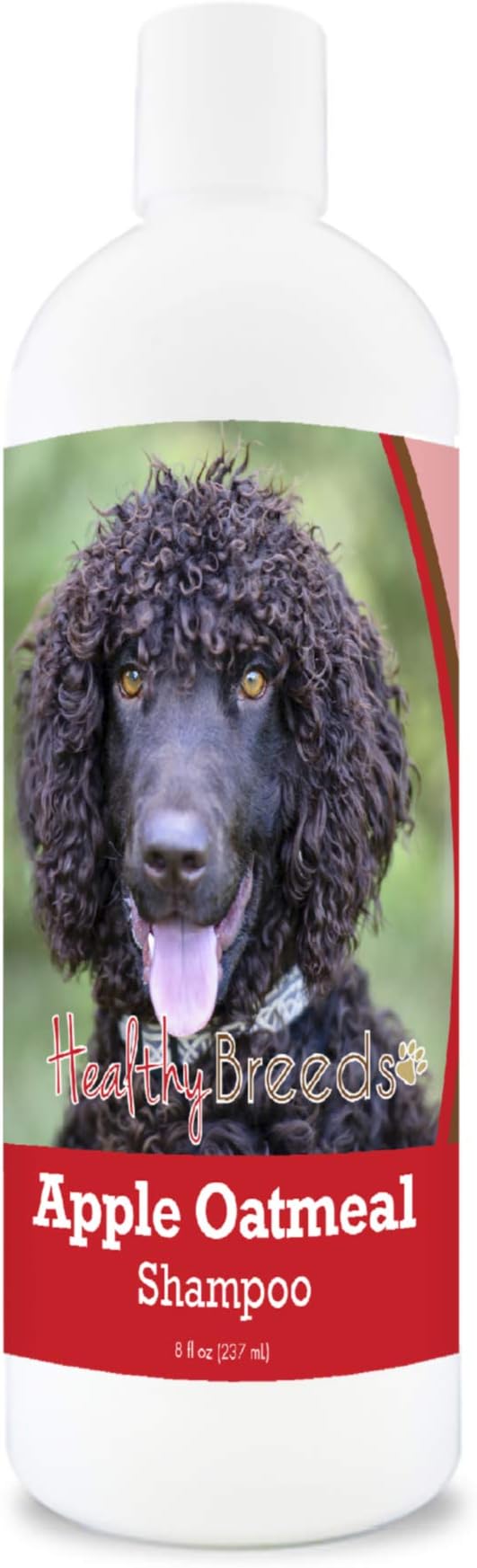 Healthy Breeds Irish Water Spaniel Apple Oatmeal Dog Shampoo - All Natural, Tearless & Hypoallergenic Cleanser & Conditioner - Best for Dry, Itchy or Irritated Skin - 8 oz
