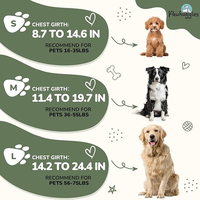 Dog Harness for Large Dogs Rayon Derived from Bamboo 90%, Polyester 10% No Pull Large Dog Harness, Step-in Adjustable Dog Harness for Large Dogs-Green