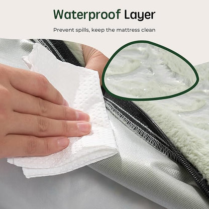 BALANCE Dog Bed Orthopedic Washable, Waterproof Medium Dog Bed with Removable and Washable Cover Dog Bed Medium Size Dog with Non-Slip Bottom Pet Couch Sofa Dog Beds