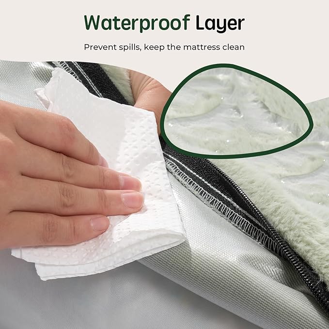 BALANCE Jumbo Dog Beds, Orthopedic Dog Bed, Washable Dog Bed with Removable Cover, Waterproof Dog Bed with Nonskid Bottom, Doggy Bed, Dog Beds for Large Dogs