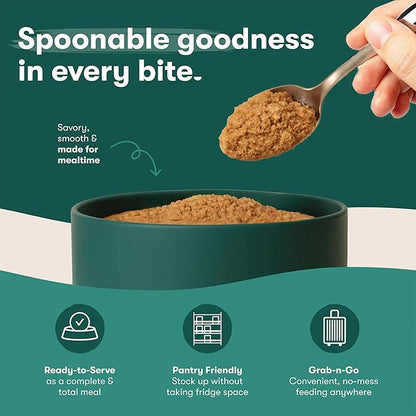 Jinx Premium Wet Dog Food Cans - Chicken & Vegetables Pate - Grain-Free Canned Dog Food Pate & Topper with Real Ingredients & No Fillers - All Life Stages, Breeds & Sizes - 12-Pack, 13 Oz