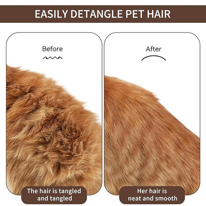 Dog Brush for Shedding cat deshedding grooming supplies for indoor short long hair pet dematting undercoat rake for brish poodle remove matted fur slicker best comb tool cepillo para perros. (White)