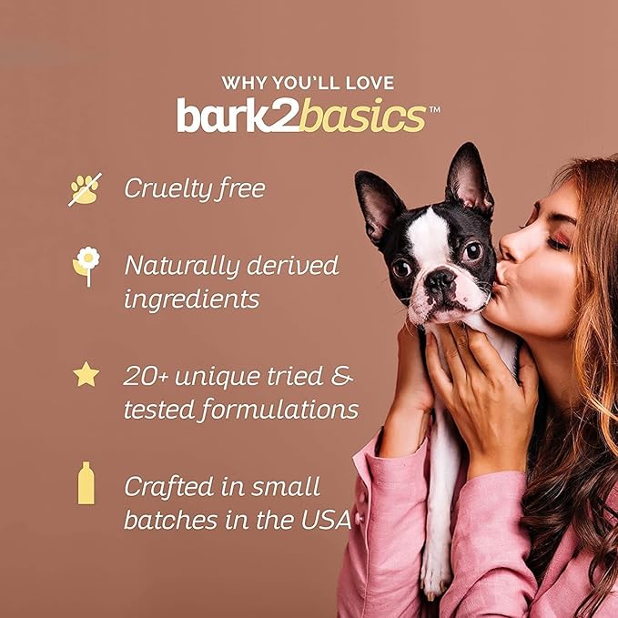Bark2Basics Senior Bark Dog Shampoo | 1 Gallon, Expertly Crafted for Senior Dogs, Enriched with Menthol and Aloe Vera, Provides Soothing to Muscles and Joints, Follicle Stimulating