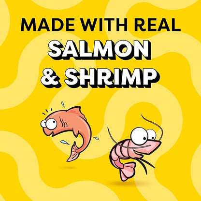 Temptations Creamy Puree Mix-Ups Squeezable Lickable Wet Cat Treats, Seafood Medley Flavor, 0.42 oz. Tubes, 4 Count, Pack of 11 (44 Total)