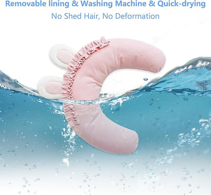 Pet Pillow for Dogs, Dog Calming Pillow, Cat Pillow, Soft Dog Neck Pillow, U-Shaped Pillow for Cat and Dog, Machine Washable Pet, Improve Pet Sleeping